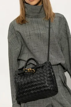 Bottega Veneta BLACK ’Andiamo Small’ shoulder bag