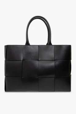 Bottega Veneta BLACK āArco Mediumā shopper bag