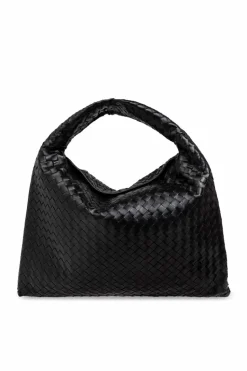 Bottega Veneta BLACK Bag Hop Large