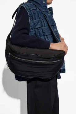 Bottega Veneta BLACK Belt bag with logo