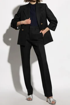 Bottega Veneta BLACK Blazer with open lapels