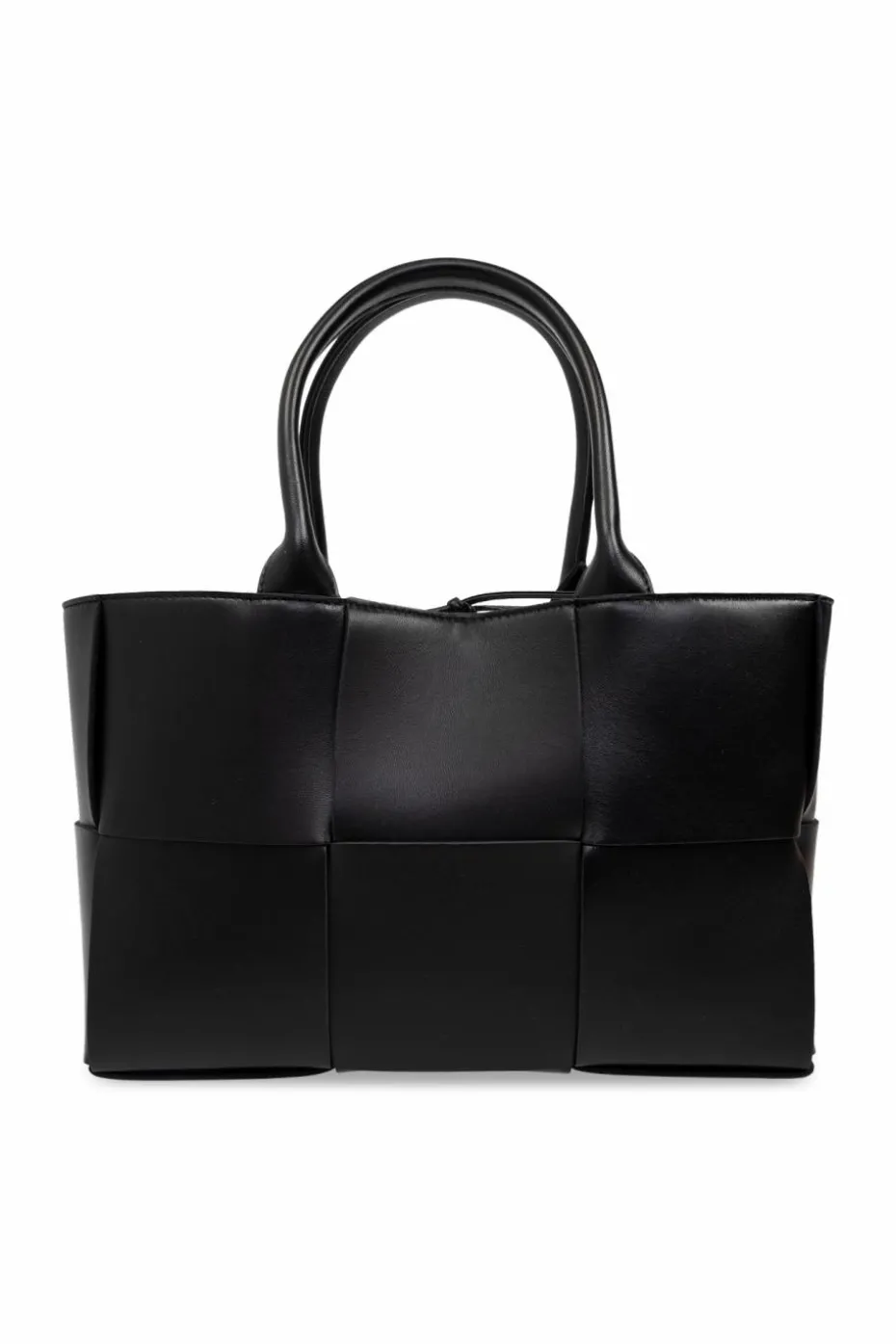 Bottega Veneta BLACK Bottega Veneta `Arco Small` Shopper Bag