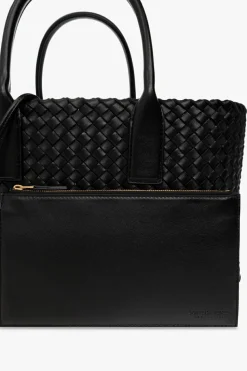 Bottega Veneta BLACK 'Cabat Small’ shopper bag