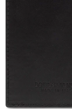 Bottega Veneta BLACK Card holder with magnet