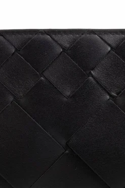 Bottega Veneta BLACK Card case with logo