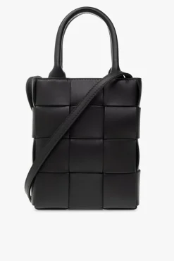 Bottega Veneta BLACK ‘Cassette Mini’ shoulder bag