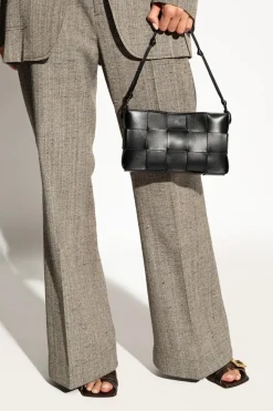 Bottega Veneta BLACK ‘Cassette Mini’ shoulder bag