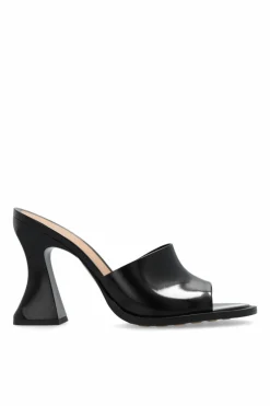 Bottega Veneta BLACK ‘Cha-Cha’ heeled mules