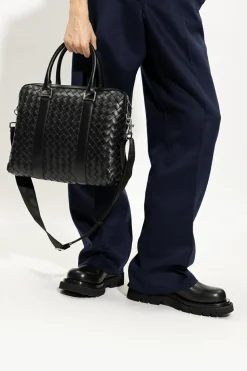 Bottega Veneta BLACK ‘Classic Hidrology Medium’ shoulder bag