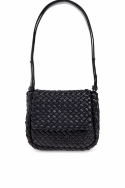 Bottega Veneta BLACK ‘Cobble Mini’ shoulder bag