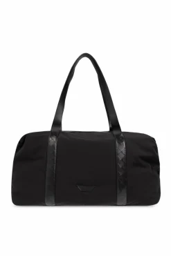 Bottega Veneta BLACK āCrossroad Mediumā travel bag