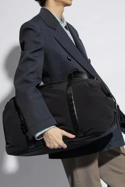 Bottega Veneta BLACK ‘Crossroad Medium’ travel bag