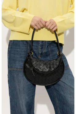 Bottega Veneta BLACK ‘Gemelli Small’ shoulder bag