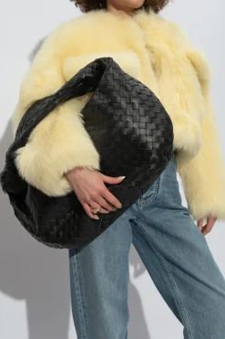 Bottega Veneta BLACK Handbag `Jodie Medium`