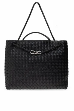Bottega Veneta BLACK Handbag 'Andiamo Large'