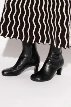 Bottega Veneta BLACK Heeled ankle boots Nico