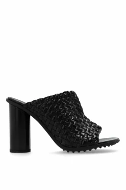Bottega Veneta BLACK Heeled Sandals 'Atomic'