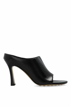 Bottega Veneta BLACK Heeled slippers 'Rana'