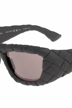 Bottega Veneta BLACK Intrecciato sunglasses