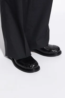 Bottega Veneta BLACK Leather shoes "James"
