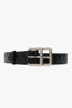 Bottega Veneta BLACK Leather belt