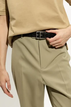 Bottega Veneta BLACK Leather belt