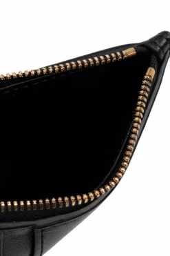 Bottega Veneta BLACK Leather card case
