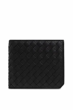 Bottega Veneta BLACK Leather Wallet