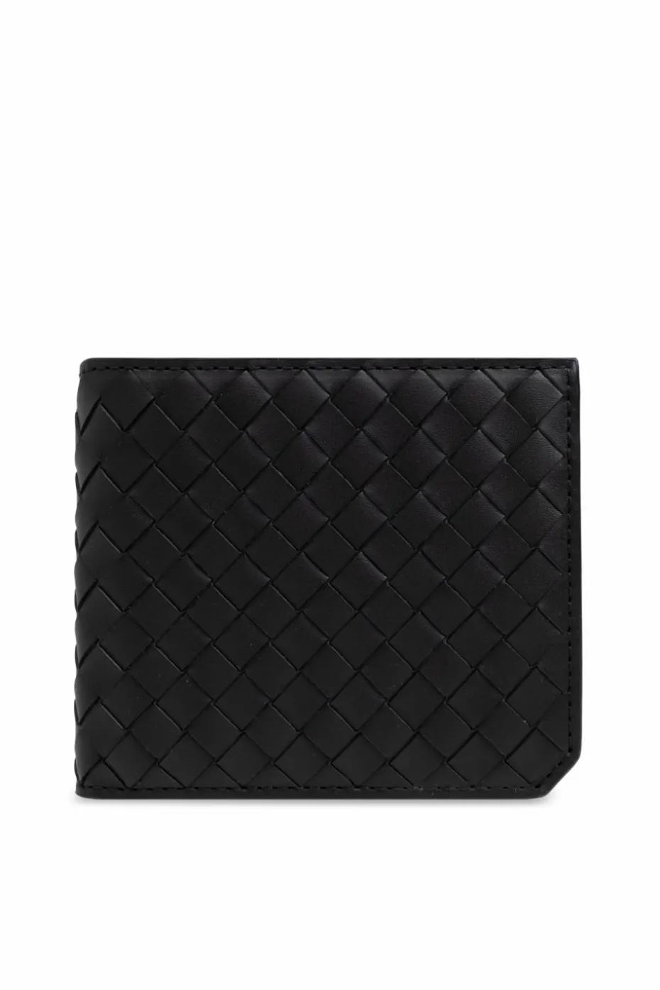 Bottega Veneta BLACK Leather Wallet