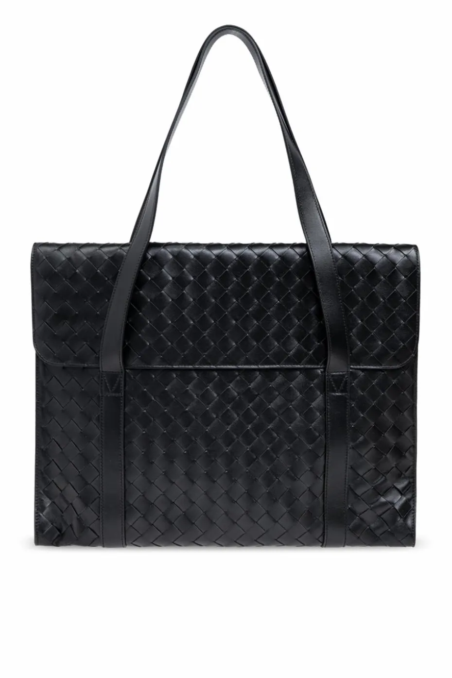 Bottega Veneta BLACK Leather briefcase