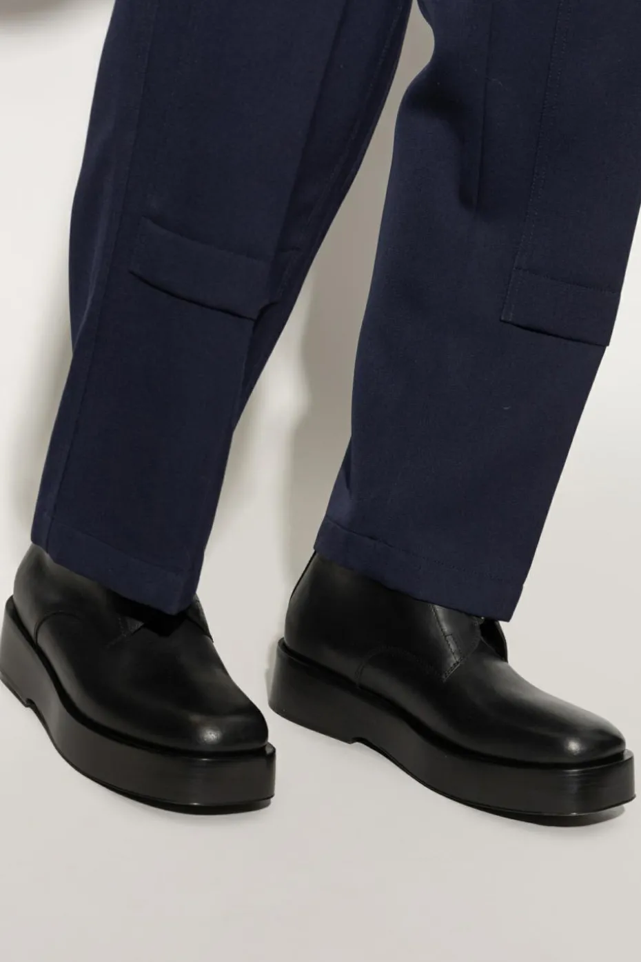 Bottega Veneta BLACK Leather boots Torino