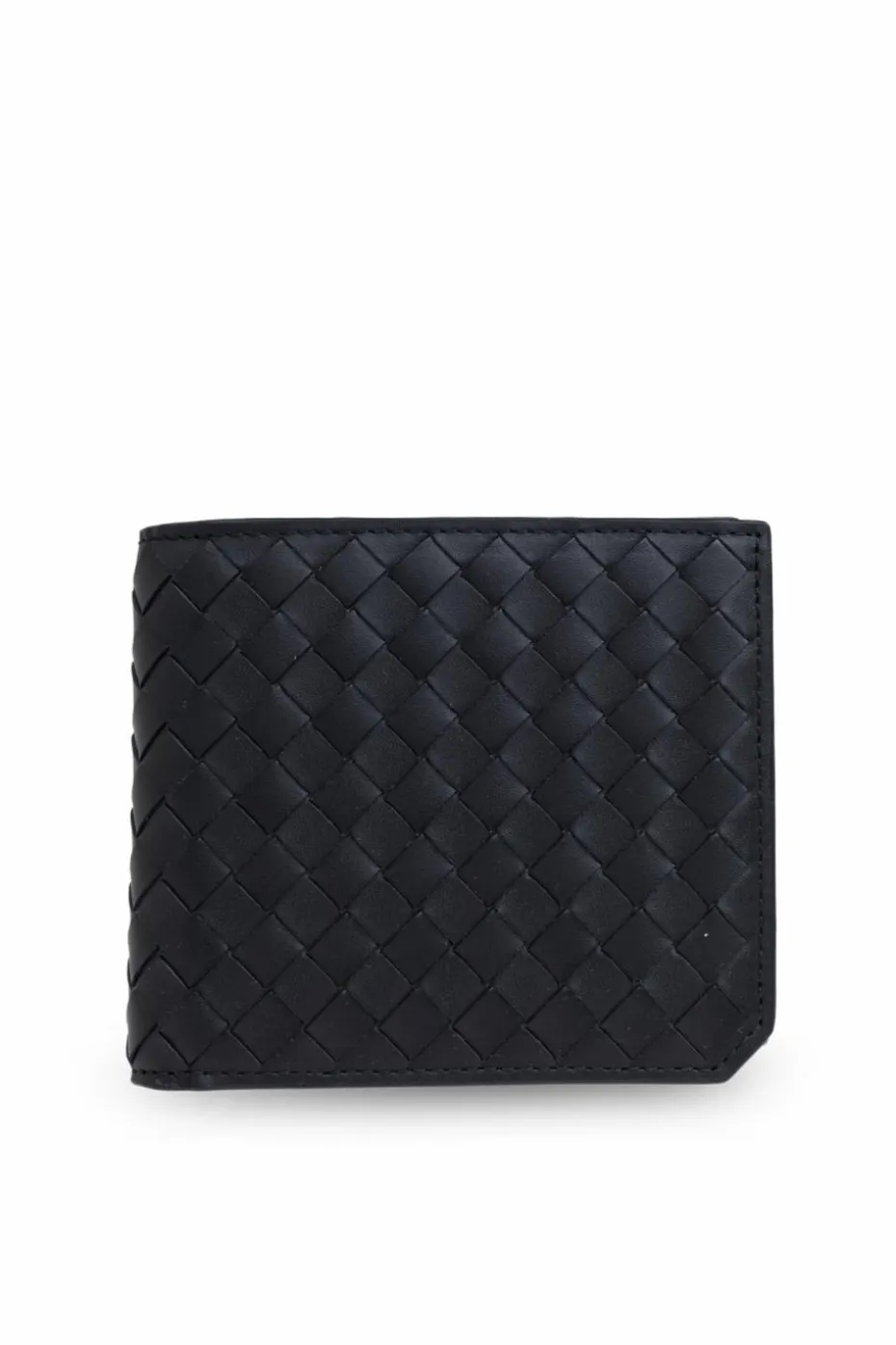 Bottega Veneta BLACK Leather Wallet