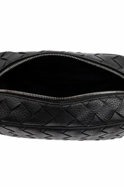 Bottega Veneta BLACK Leather toiletry bag