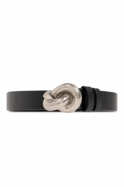 Bottega Veneta BLACK Leather belt