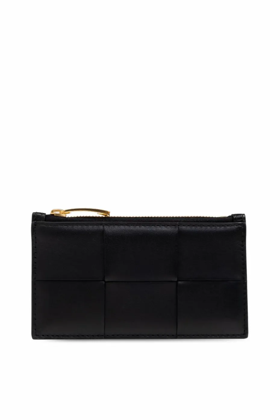 Bottega Veneta BLACK Leather card holder