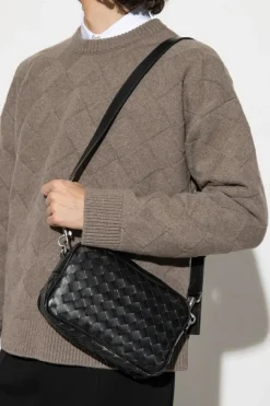 Bottega Veneta BLACK Leather shoulder bag