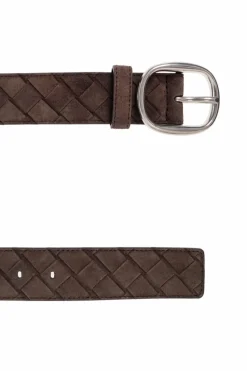 Bottega Veneta BLACK Leather belt