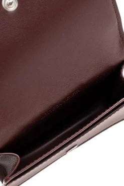 Bottega Veneta BLACK Leather card case.