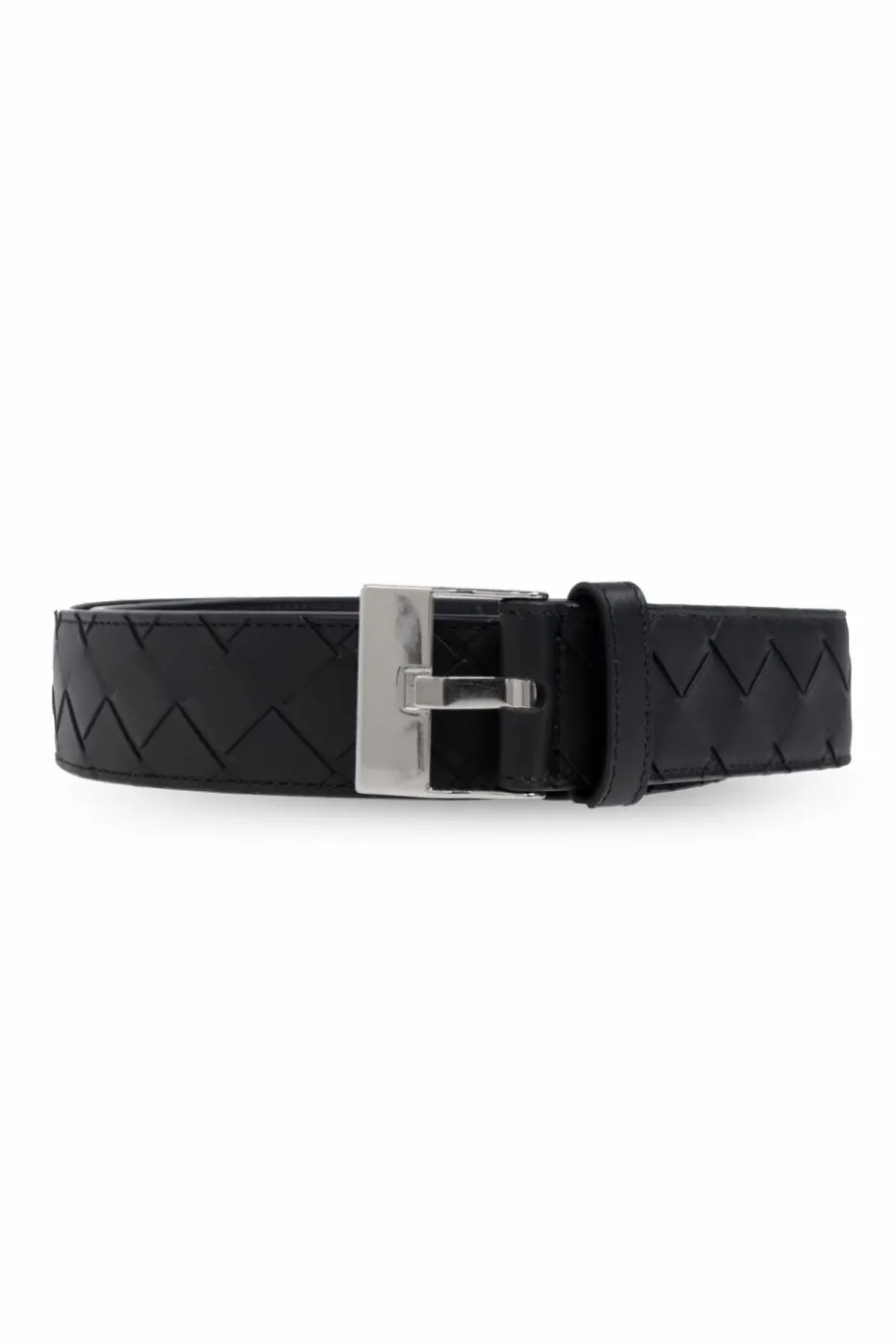 Bottega Veneta BLACK Leather belt