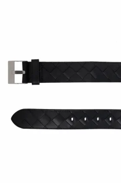 Bottega Veneta BLACK Leather belt