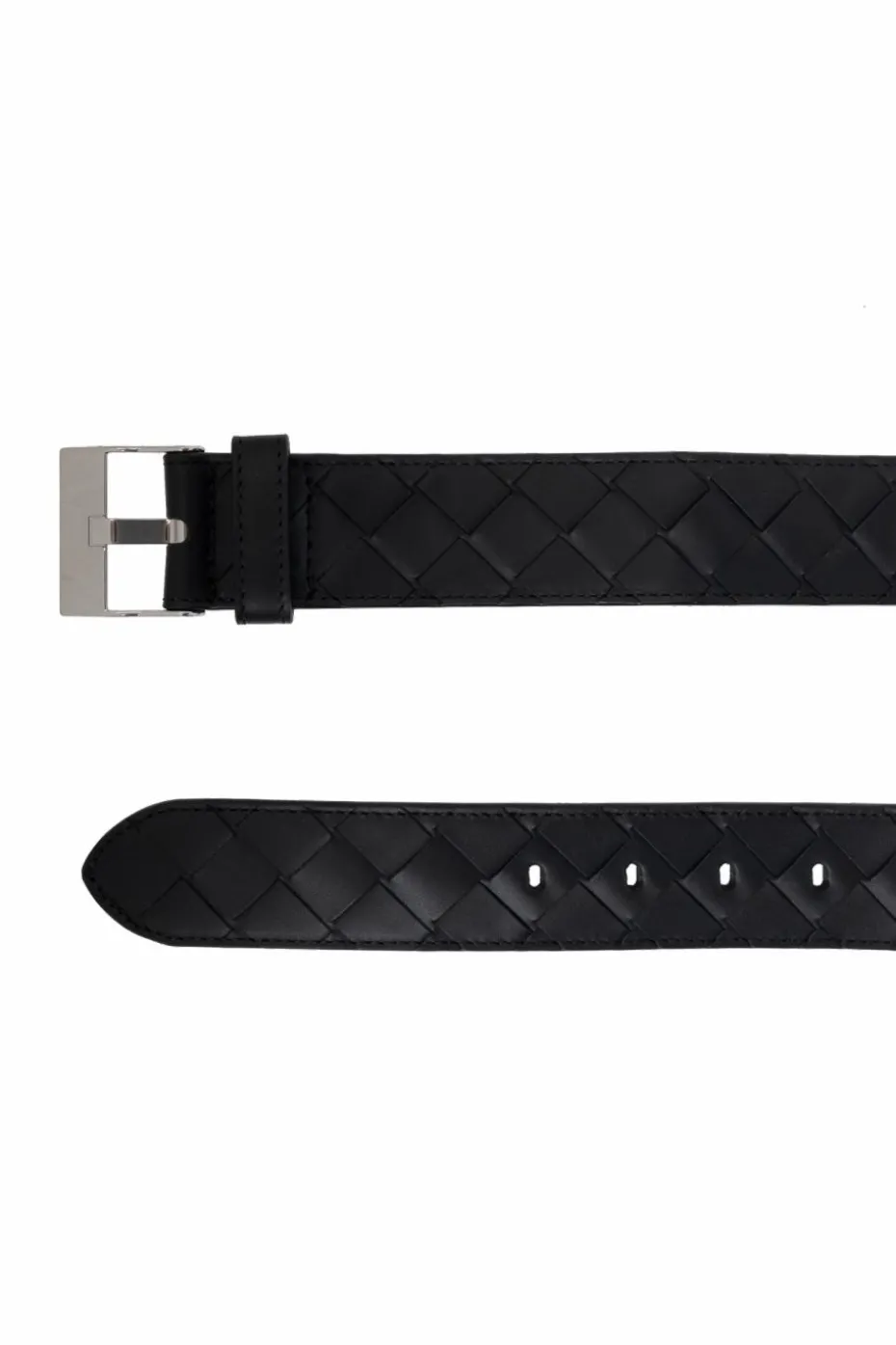 Bottega Veneta BLACK Leather belt
