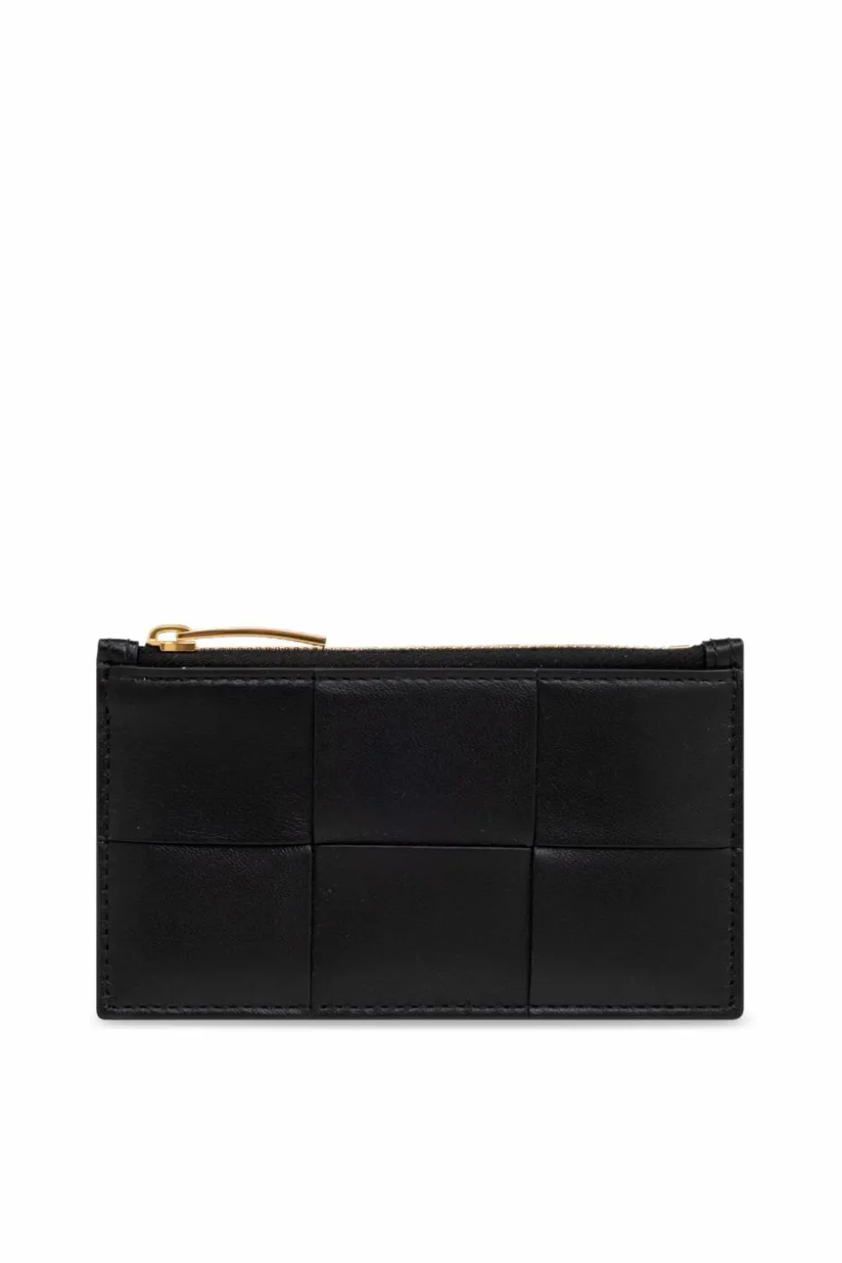 Bottega Veneta BLACK Leather card case