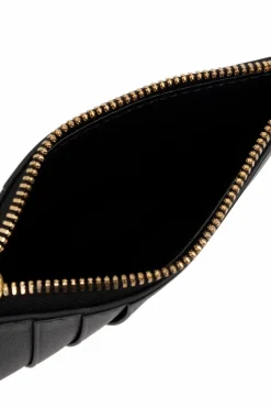 Bottega Veneta BLACK Leather card case