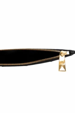 Bottega Veneta BLACK Leather card case