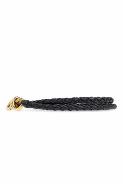 Bottega Veneta BLACK Leather belt