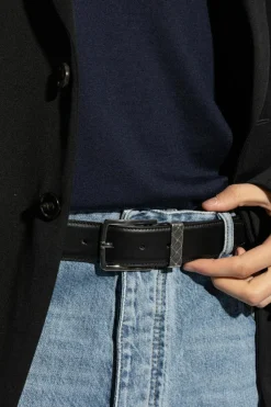 Bottega Veneta BLACK Leather belt