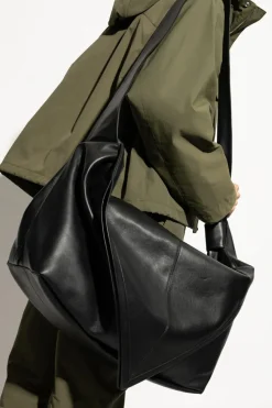 Bottega Veneta BLACK Leather bag Sawayer Large