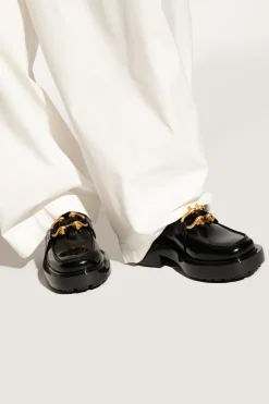 Bottega Veneta BLACK ‘Monsieur’ loafers