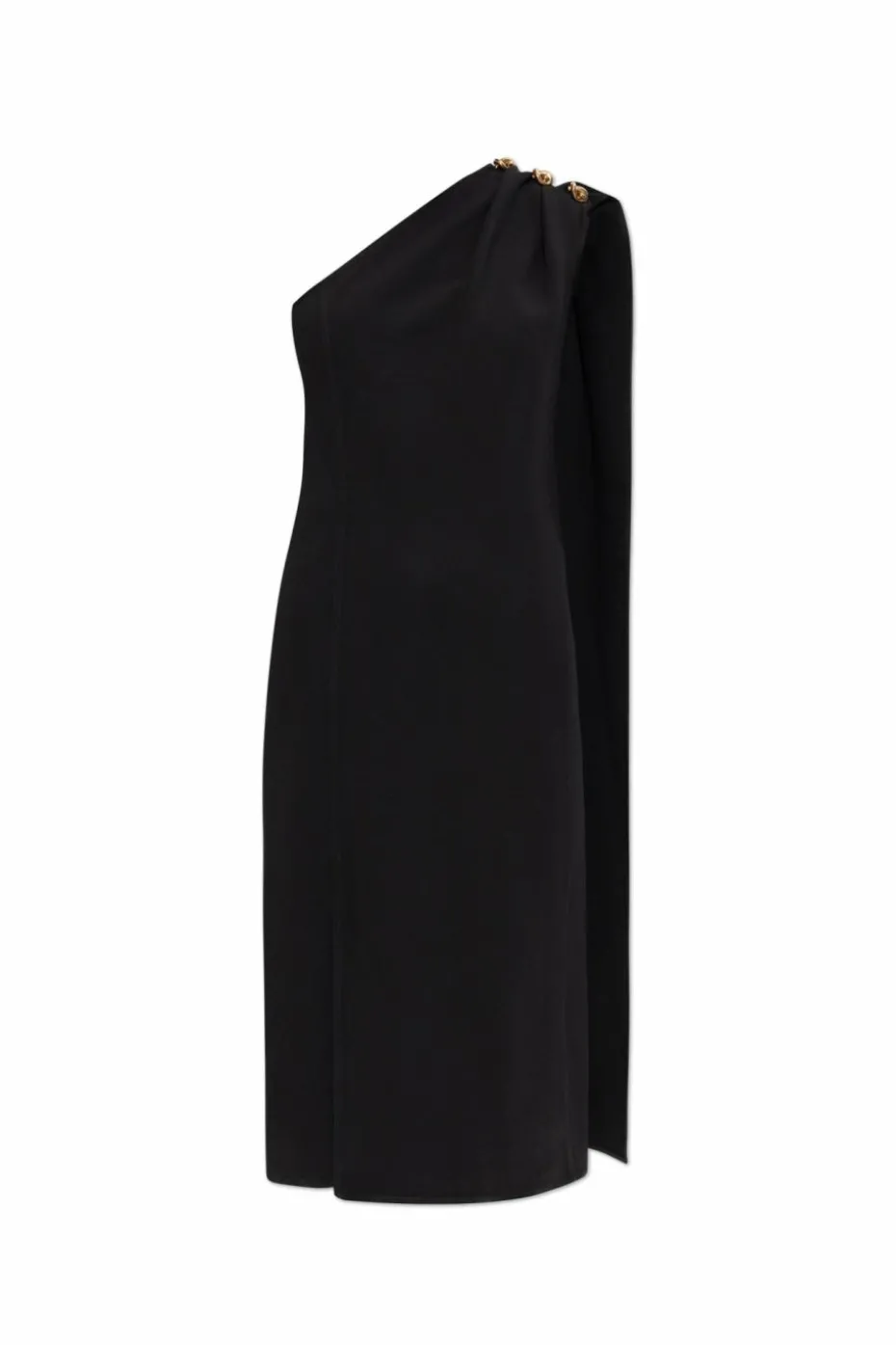 Bottega Veneta BLACK One-shoulder dress