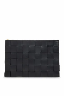 Bottega Veneta BLACK 'Pouch' clutch